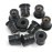 Alpha Rider 10PCS Rubber Well Nut for Windscreen & Fairing Universal M6 6mm1/2 Wellnuts For Universal Motorcycle
