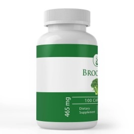 PURE ORIGINAL INGREDIENTS Broccoli Sprout Extract (100 Capsules, 880 mg Serving) by Supports Healthy Cholesterol Levels & Immune System* (Packaging May Vary)