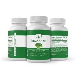 PURE ORIGINAL INGREDIENTS Broccoli Sprout Extract (100 Capsules, 880 mg Serving) by Supports Healthy Cholesterol Levels & Immune System* (Packaging May Vary)