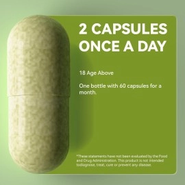 Asthma Relief,Bronchial Health,Lung Cleanse and Detox by OmniBreathe,30-Day Respiratory Wellness Supplement,Naturally Reduce Cough & Clear Mucus/Phlegm for Smokers in 24H,60 Veg Capsules(Read Reviews)