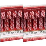 Original Peppermint Candy Canes, (2 PACK)- (24 Canes Total)