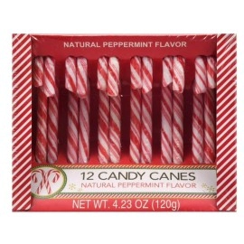 Original Peppermint Candy Canes, (2 PACK)- (24 Canes Total)