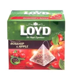 Loyd Rosehip & Apple Tea 20 Pyramid Filters (40g)