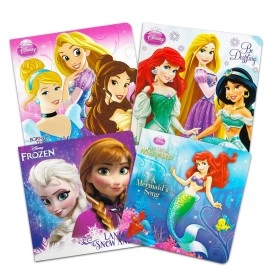 Bendon Disney Frozen Pixar Princess Board Book Ultimate Set ~ Bundle Includes 12 Books For Toddlers Featuring Elsa, Ariel, Cinderella, Belle, And Other Disney Favorites