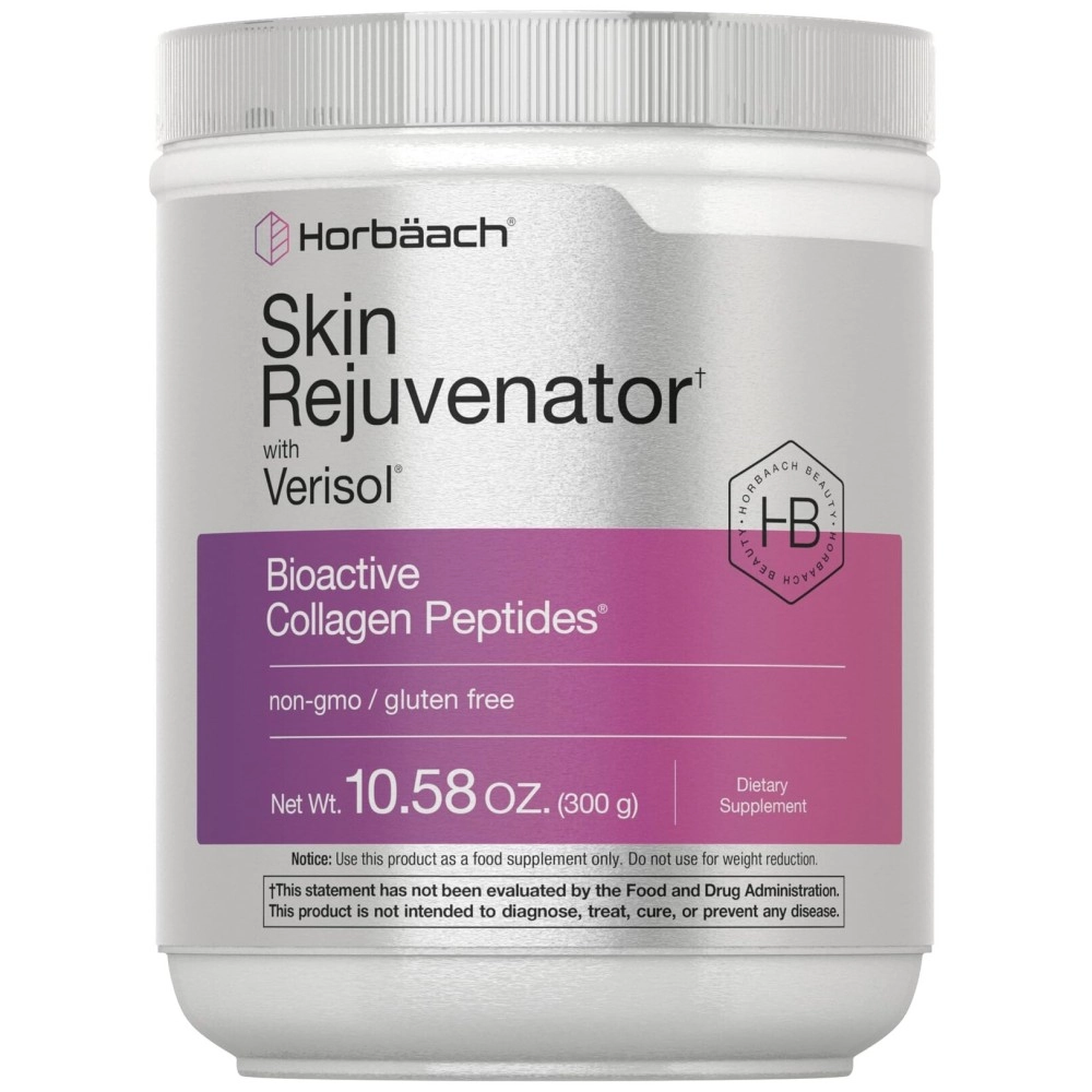 Horbach Skin Rejuvenator with Verisol 10.58 oz | Bioactive Collagen Peptide Powder | Types I and III | Non GMO, Gluten Free Supplement | by