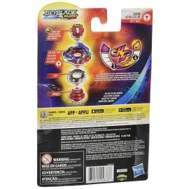 Beyblade Burst Rise Hypersphere Union Achilles A5 Starter Pack - Balance Type Battling Top Toy and Right/Left-Spin Launcher, Ages 8 and Up