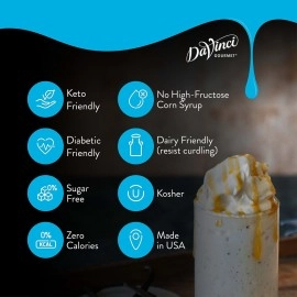 DaVinci Gourmet Sugar-Free Egg Nog Syrup, 25.4 Fluid Ounces (Pack of 1)