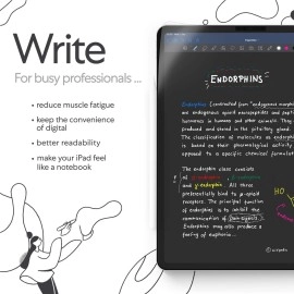 Paperlike 2.0 (2 Pieces) for iPad Mini 7.9 (2019) - Screen Protector for Drawing, Writing, and Note-taking like on Paper