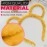 LEGLO Winter Thick Plush Headband Round Mouse Bear Ears Makeup Hair Hoop for Women Girls Bandana Hair Accessories Yellow