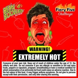 Jelly Belly Candy Jelly BeansBoxBoozledFieryFive, Red