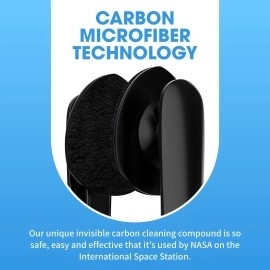 Peeps (1 Pack, Replacement Pads) - Carbon Klean Eyeglass Cleaner Replacement Pads, Efficient and Durable Carbon Microfiber Technology - Exclusively Used by NASA (1000 Uses)