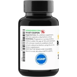 MONOHERB Punarvana 400 mg - 90 Vegetarian Capsules - Ayurvedic Punarnava Supplement - Boerhavia Diffusa