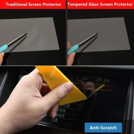 TTCR-II Compatible with BMW 3 Series Screen Protector 10.25-Inch 2019-2022, For 4 Series Touchscreen 2021-2023,Tempered Glass Screen Protector For BMW G20 and G22