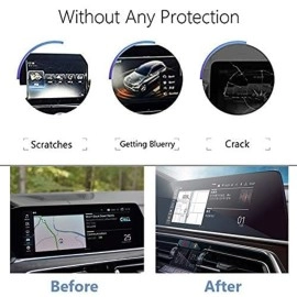 TTCR-II Compatible with BMW 3 Series Screen Protector 10.25-Inch 2019-2022, For 4 Series Touchscreen 2021-2023,Tempered Glass Screen Protector For BMW G20 and G22
