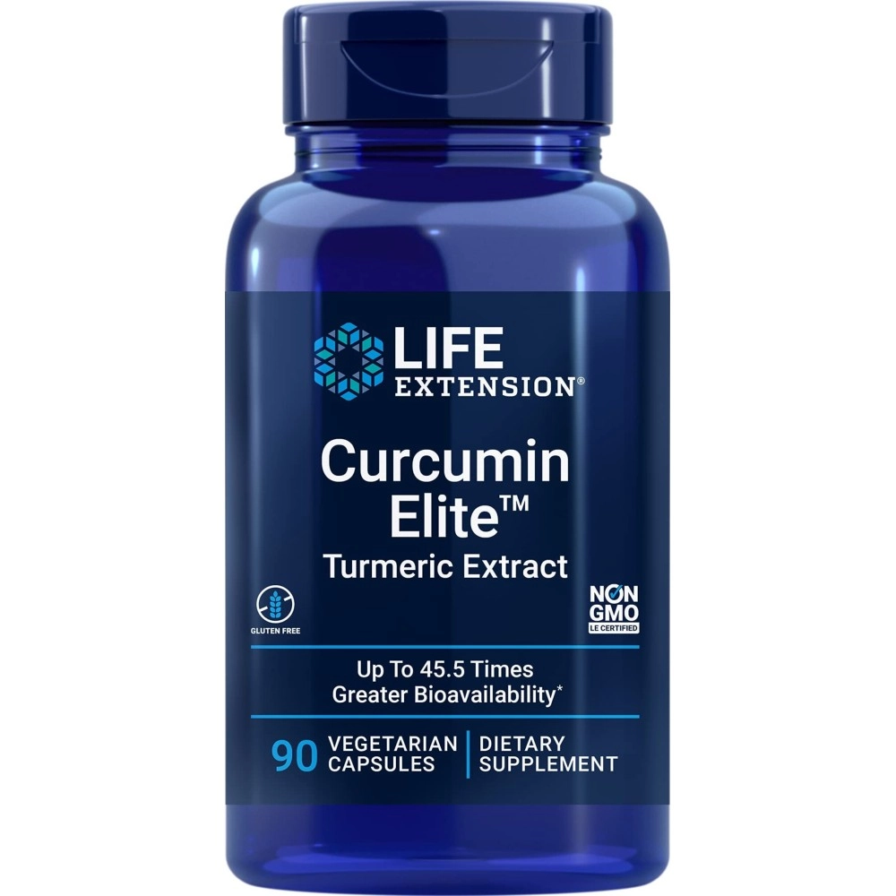 Life Extension Curcumin Elite Turmeric Extract, 90 Veg Capsules