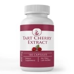 Tart Cherry Extract, 100 Capsules, 1000 mg Servings, from Natural Cherry Fruit, Non-GMO, Gluten-Free, 3rd Party Lab-Tested, Extra Strength Formula, No Fillers, Flavours, or Sweeteners, Made in USA