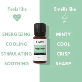 Peppermint Essential Oil by Revive Essential Oils - 100% Pure Therapeutic Grade, for Diffuser, Humidifier, Massage, Aromatherapy, Skin & Hair Care