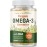 MAV Nutrition Fish Oil Omega 3 Gummies with Vitamin C for Immune Support, Brain, Joint & Cardiovascular Health, Natural Flavors, 60 Vegetarian Friendly Gummies