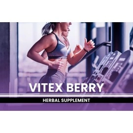 PURE ORIGINAL INGREDIENTS Vitex Berry Extract (Chasteberry), 365 Capsules, 880 mg Serving, 100% & Potent, Natural & Non-GMO, Made in USA by