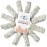 BLUE RIVER SAGE 12 Pack White ~ Smudge Sticks for Smudging & Cleansing Energy ~ Bulk/Wholesale ~ Sustainably Grown (12 Pack)