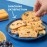 Nonni\'s THINaddictives Almond Thin Cookies - Lemon Blueberry Biscotti Italian Cookie Thin - Almond Cookie - Sweet Crunchy & Chewy - Biscotti Individually Wrapped Cookie - Kosher Coffee Cookie - 4.4 oz