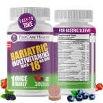 ProCare Health Once Daily Bariatric Multivitamin | Chewable | 18mg l Fruit Punch | 30 Count