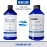 Colloidal Silver Liquid - 12 PPM Premium Silver Solution, 60 MCG Per Serving, All Natural, Vegan Immune System Support, Ionic Silver Water Daily Mineral Supplement 16 Fl oz, 96 Servings