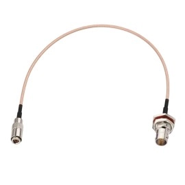 Bingfu 30cm 12 inch Male to BNC Female 75 Ohm HD SDI 3G SDI Video Cable for Blackmagic Design Devices