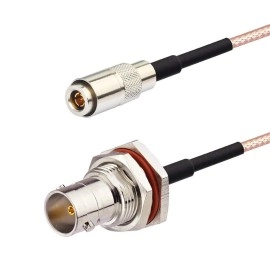 Bingfu 30cm 12 inch Male to BNC Female 75 Ohm HD SDI 3G SDI Video Cable for Blackmagic Design Devices