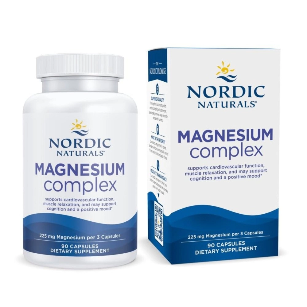 Nordic Naturals Magnesium Complex, 90 Caps, 139 g