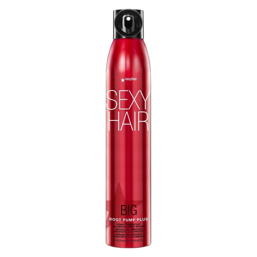 sexy hair Big Root Pump Plus Humidity Resistant Volumizing Spray Mousse, 10 oz.