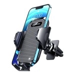 VANMASS [2020 Upgraded] Car Phone Mount,[Shock-Absorbing] Universal Air Vent Cell Phone Holder for Car Compatible with iPhone 11 pro/11 pro Max/XS/XR/X/8/7,Samsung Galaxy S20/S10/S9/S8/Note10