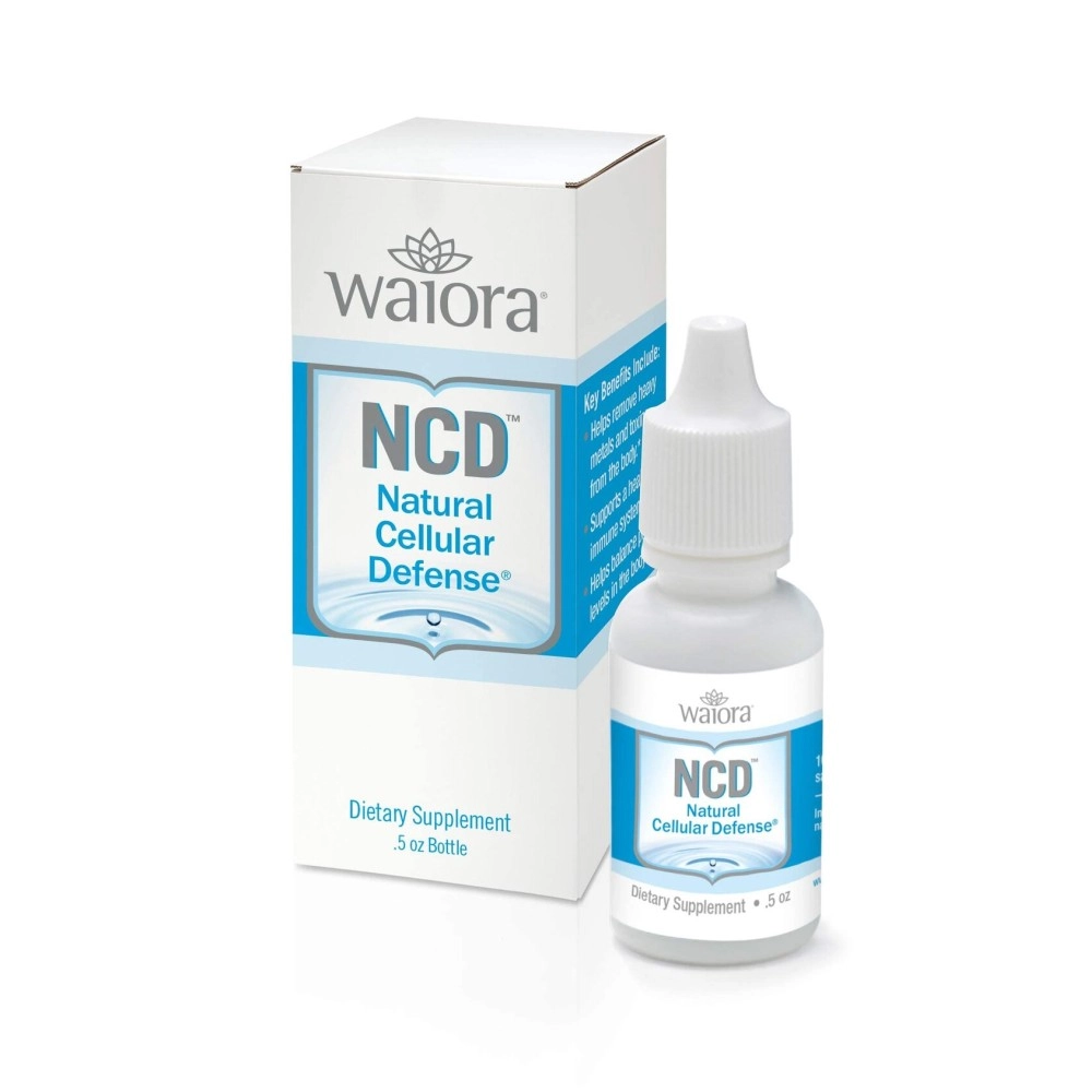 Waiora NCD Activated Liquid Zeolite Drops, for Natural Body Cleanse & Promote Immune Support, Mix in Food/Drinks, All Natural, Promote pH Balance - 1 Bottle (0.5 oz), 90 serv.