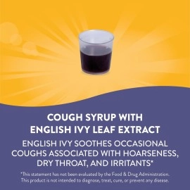 Nature\'s Way Sambucus HoneyBerry Cough Syrup with Black Elderberry Extract & Organic Honey, Immune Support*, 4 Fl. Oz