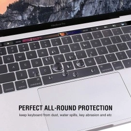 EooCoo Case Compatible with MacBook Pro 13 inch M2 2024 2023 2022-2016 Release M1 A2338 A2289 A2251 A2159 A1989 A1706 A1708 Protective Hard Case with Keyboard Cover, Screen ProtectorCrystal Clear