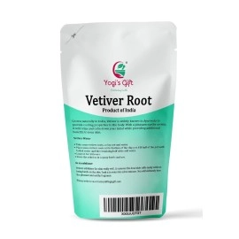 YOGIS GIFT - Celebrating health VETIVER Root 4 oz(114 Grams) | Great Aromatic Roots | 100% Pure and Natural Mesmerizing Fragrance | Product of India | Non-GMO, Vegan | |