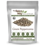 The Spice Way Green Peppercorns - 4 oz