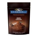 GHIRARDELLI Premium Baking Cocoa 100% Unsweetened Cocoa Powder, 8 oz Bag (6 bags)