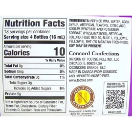 NIK L NIP Nik-L-Nip Mini Drinks Candy, 8 Count, Pack of 3