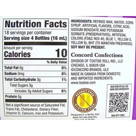 NIK L NIP Nik-L-Nip Mini Drinks Candy, 8 Count, Pack of 3