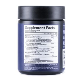 InnoSupps Inno Supps Night Shred - Night Time Fat Burner and Natural Sleep Support - Appee Suppressant and Weight Loss Support (60 Vegetarian Capsules)