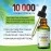 Power by Naturals - High Potency Liquid Vitamin D3 10000 IU - High Dose Vitamin D - The Sunshine D3 Vitamin Supplement - Vitamin D Drops Adult for Faster Absorption, Natural Orange Flavor - 30mL