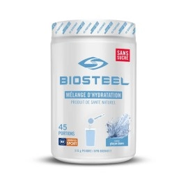 BioSteel Hydration Mix, Sugar-Free with Essential Electrolytes, White Freeze, 45 Servings