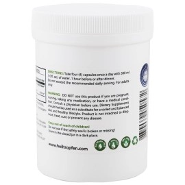 Heiltropfen Zeolite 240 Capsules | Detox | Clinoptilolite 95% | 3X Activated | Natural Mineral Dust Less-Than 2 m | 