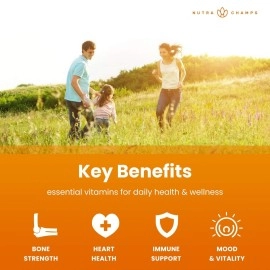 Vitamin D3 K2 Drops | Liquid Vitamin D3 5000 IU & K2 D3 with MK7 | Vitamin D Drops for Kids | Bones, Heart & Immune Health | Liquid Vitamin D in MCT Oil for Better Absorption Than Capsules & Gummies