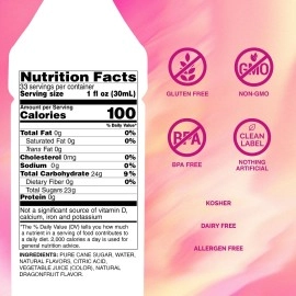 Monin Dragon Fruit, 1 Liter