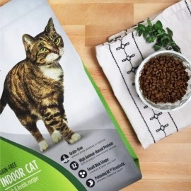 Nulo Freestyle Indoor Cat & Kitten Food, Premium Grain-Free Dry Small Bite Kibble, All Natural Animal Protein Recipe with BC30 Probiotic for Digestive Health Support 4 Pound (Pack of 1)