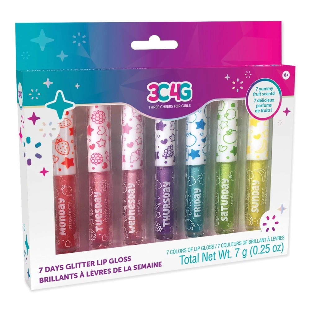 3C4G Seven Days Glitter Lip Gloss