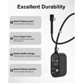 WUKUR Replacement for Wahl Magic Clipper Cordless Charger, 4V Clipper Charger Compatible with Wahl 8164/8591/8148/8504, 5-Star Magic Clip Cordless Trimmer, 1919 100 Year Hair Clipper