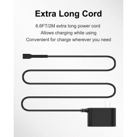 WUKUR Replacement for Wahl Magic Clipper Cordless Charger, 4V Clipper Charger Compatible with Wahl 8164/8591/8148/8504, 5-Star Magic Clip Cordless Trimmer, 1919 100 Year Hair Clipper